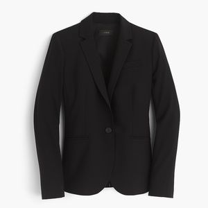 J. Crew Womens 6 Black Campbell Blazer Jacket
